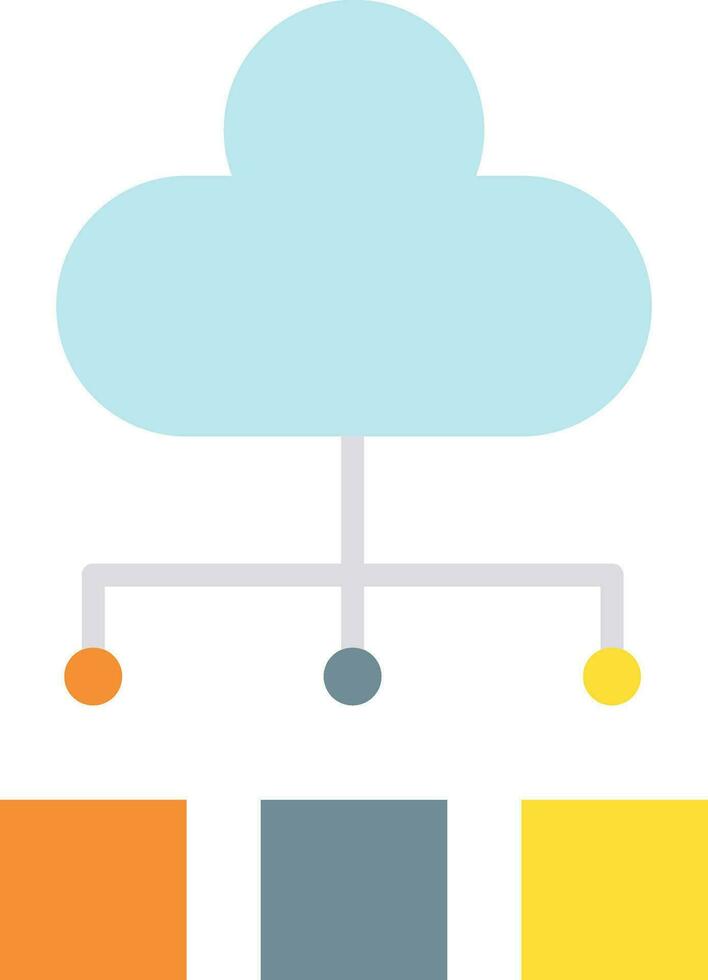 Cloud Connection Vector Icon