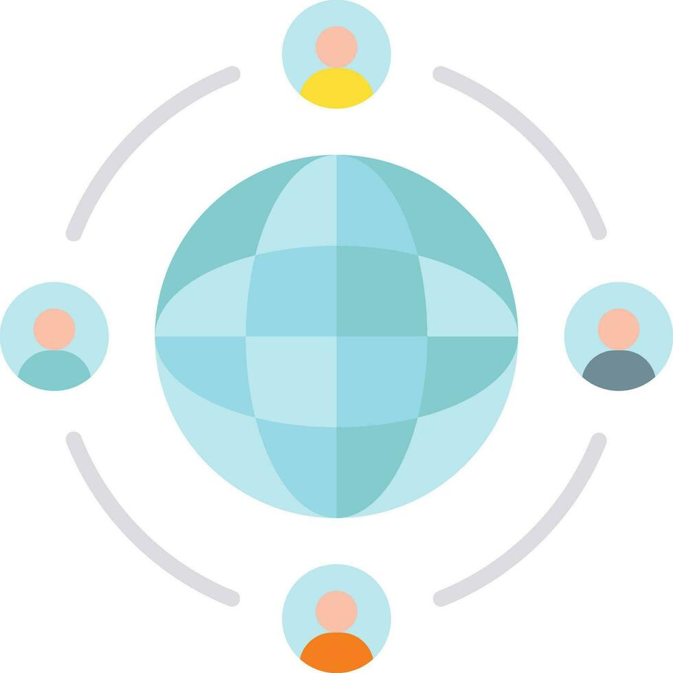 User Connection Vector Icon