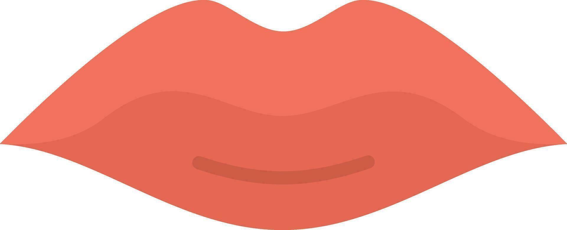 icono de vector de labios