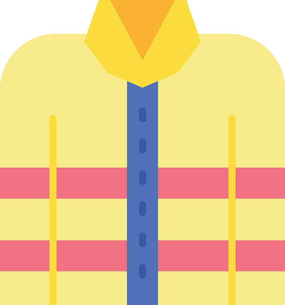 Firefighter Jacket Vector Icon