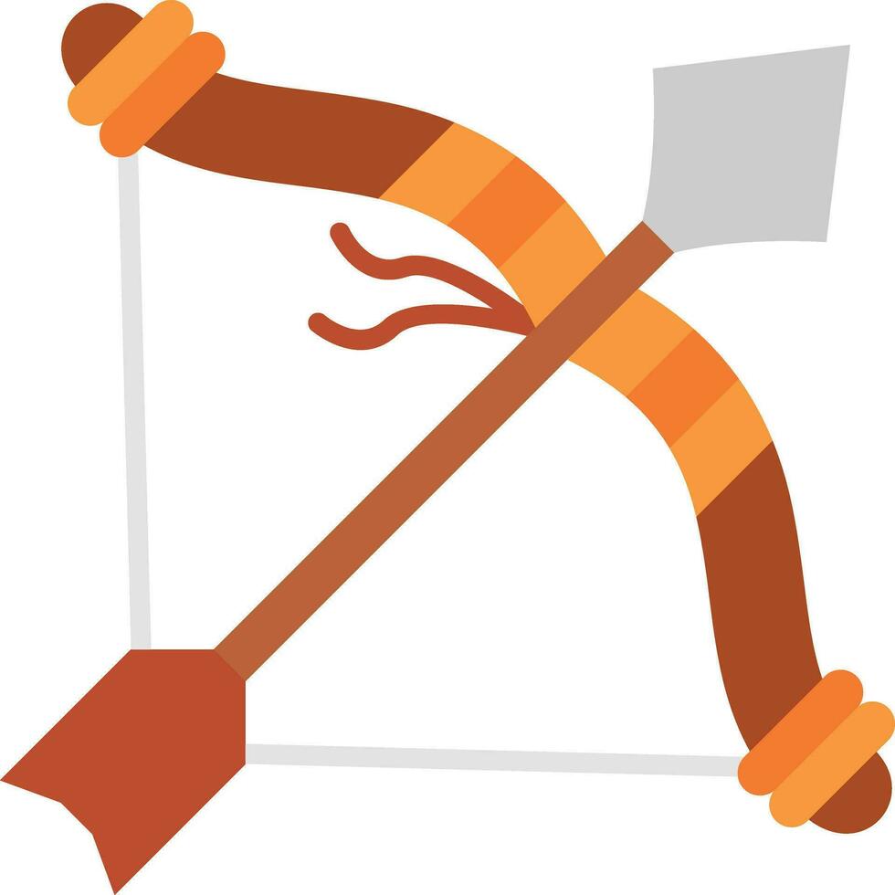 Bow And Arrow Icon vector