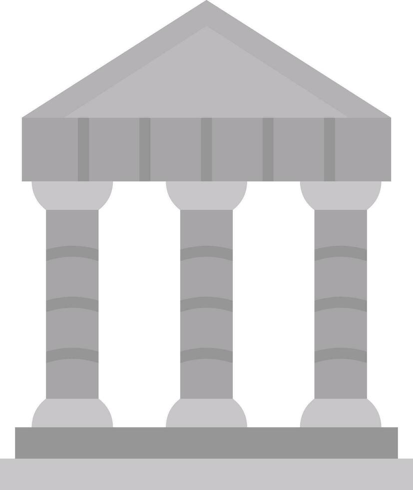 Greek Temple Vector Icon