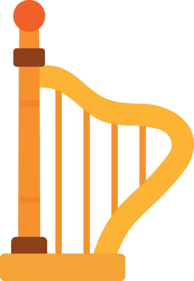 Harp Vector Icon