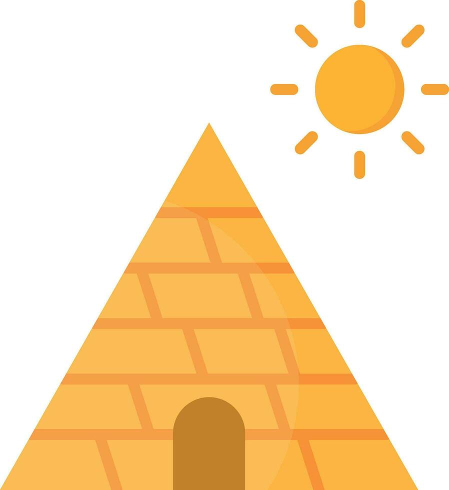 Pyramid Vector Icon