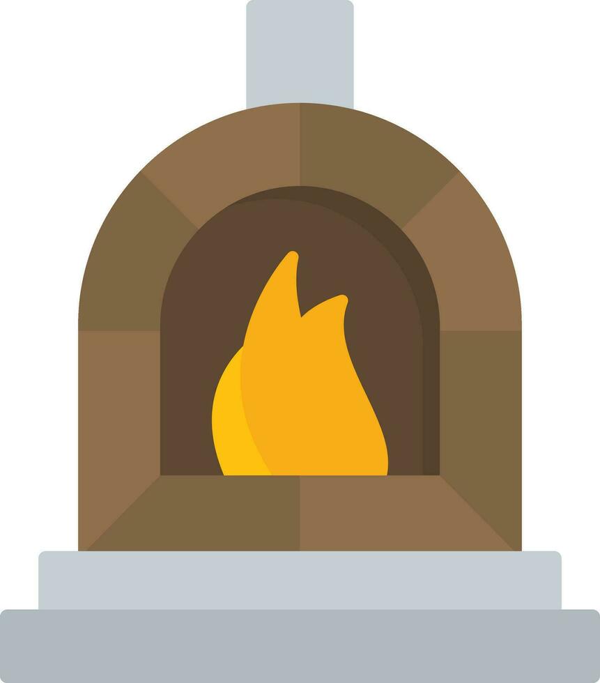 Stone Oven Vector Icon