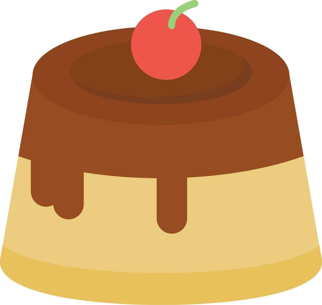 Pudding Vector Icon