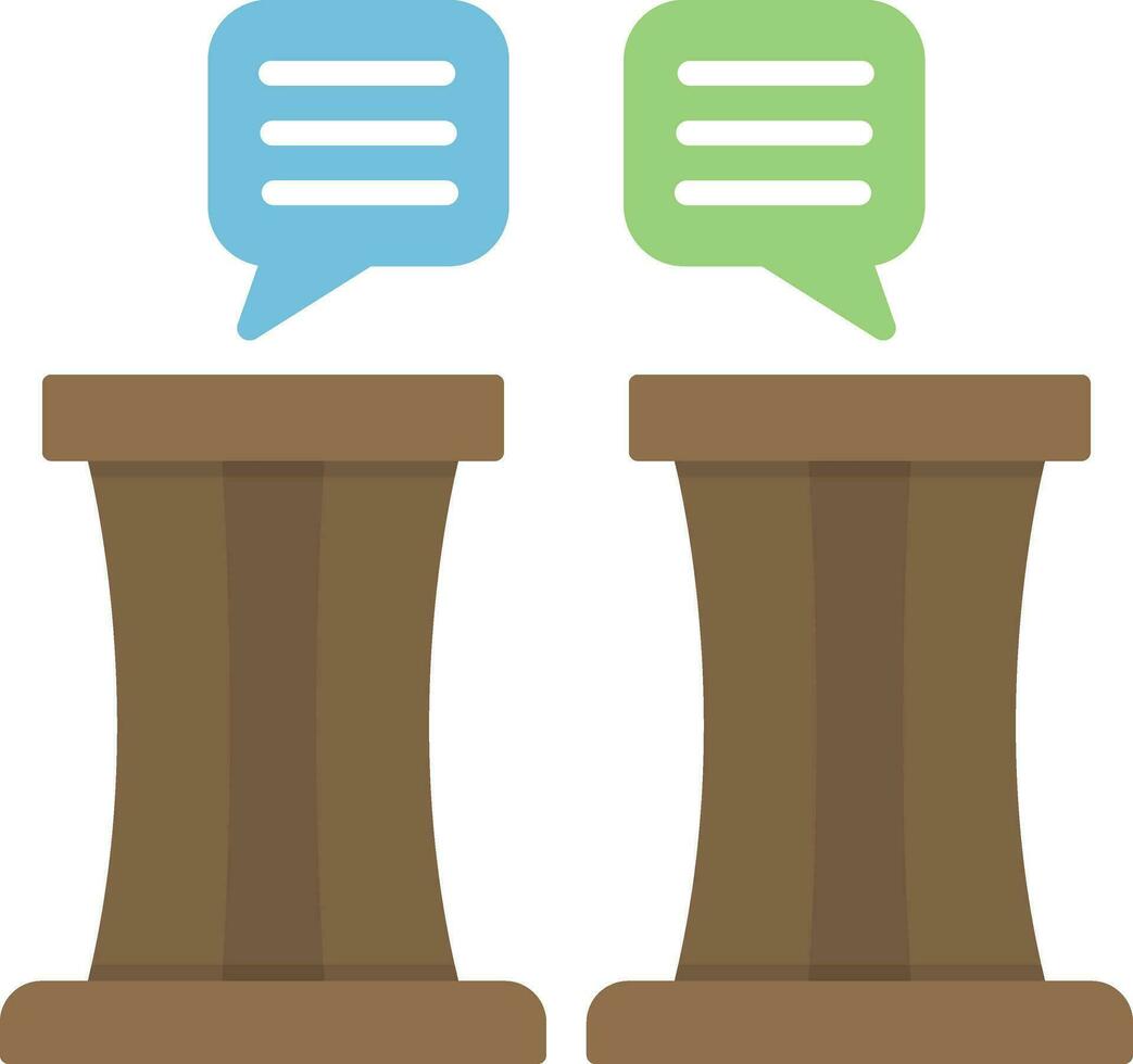 Debate Vector Icon