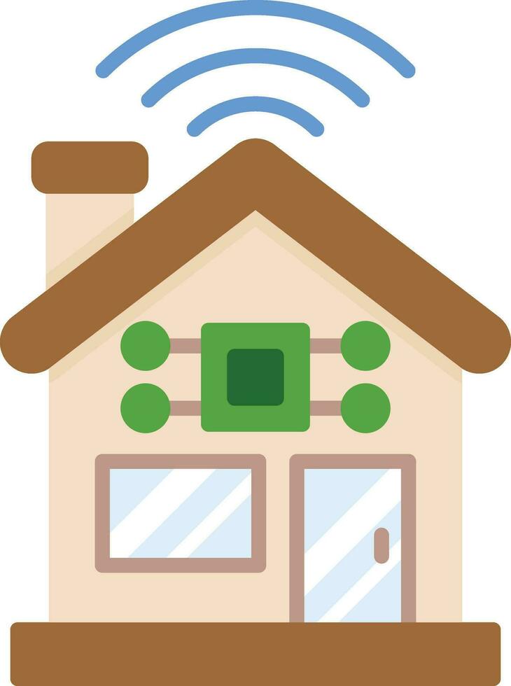 Smart House Vector Icon