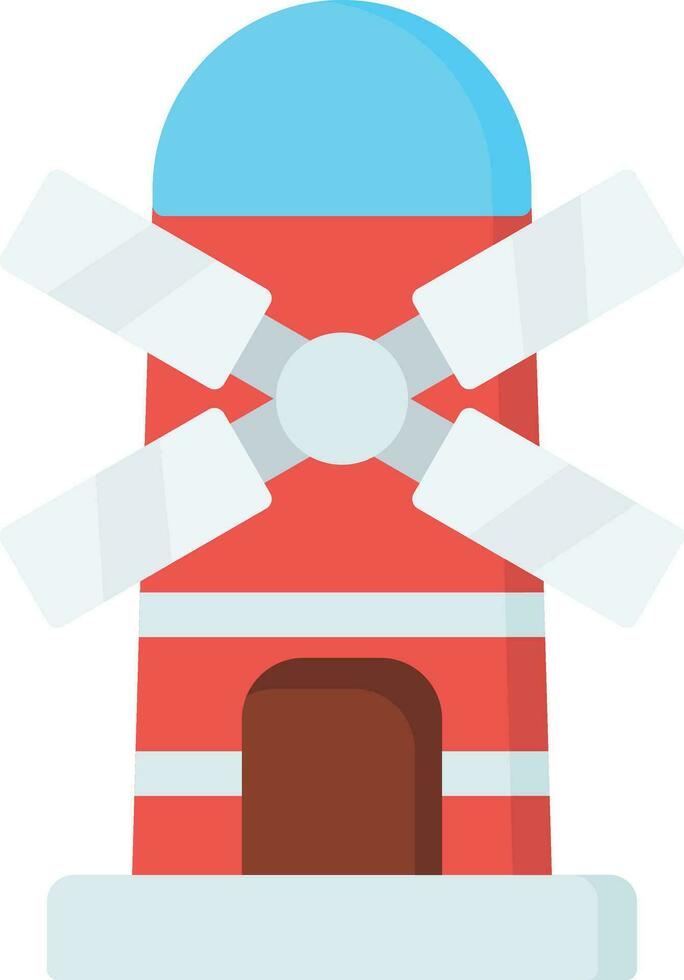 Windmill Vector Icon