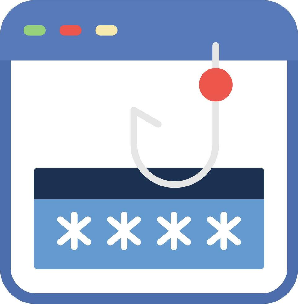 Password Phishing Vector Icon