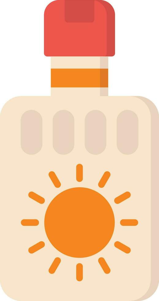 Sunscreen Vector Icon