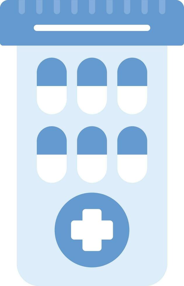 Pills Bottle Vector Icon
