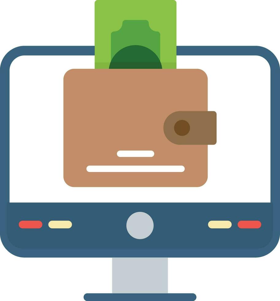 Digital Wallet Vector Icon