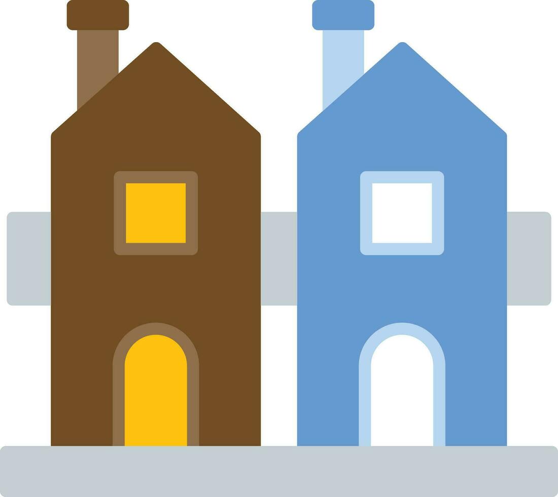 Dutch House Vector Icon