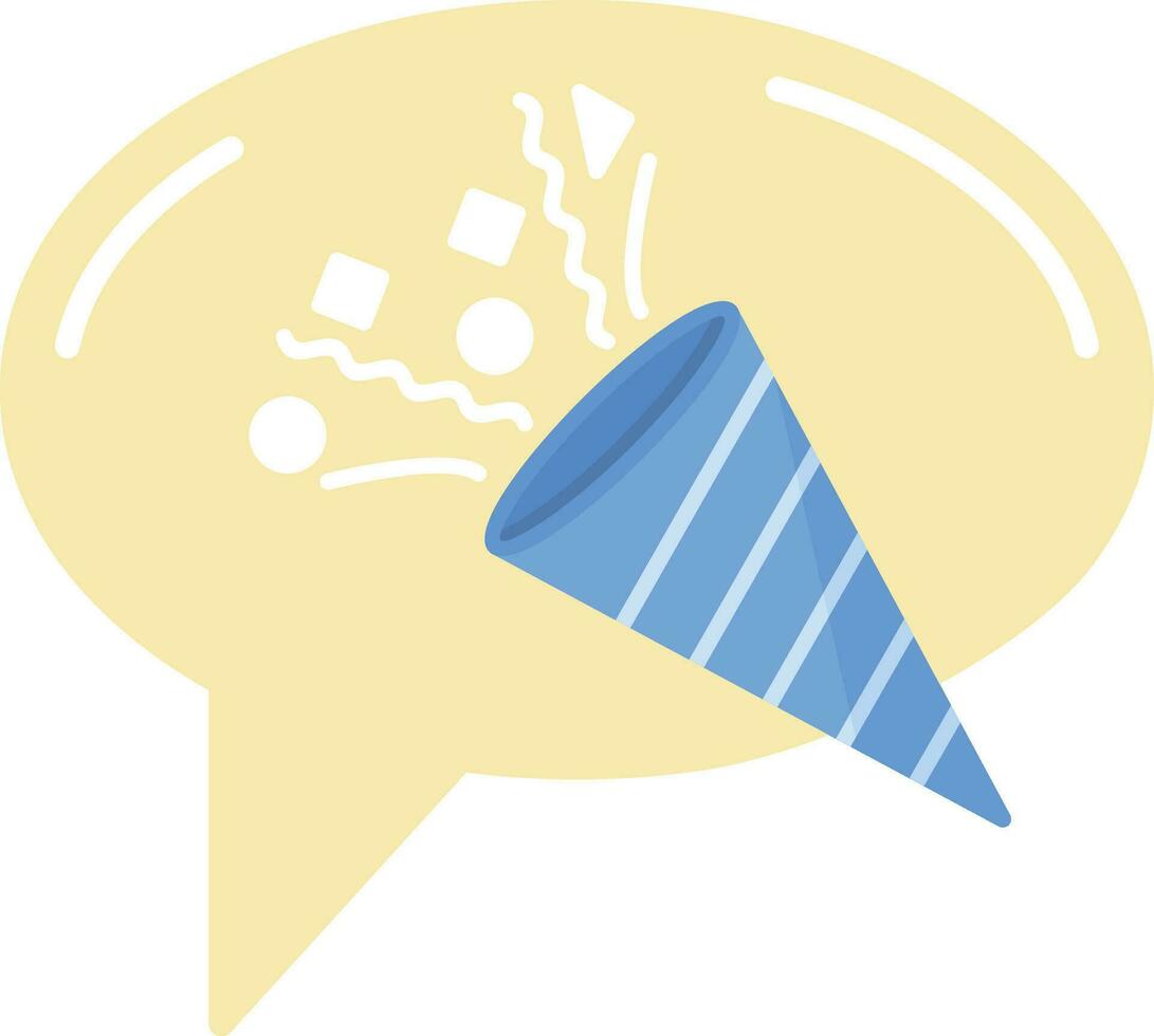 Party Conversation Vector Icon