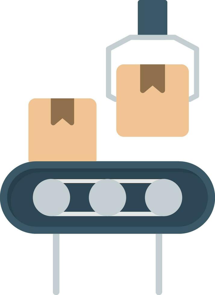 Food Conveyor Vector Icon