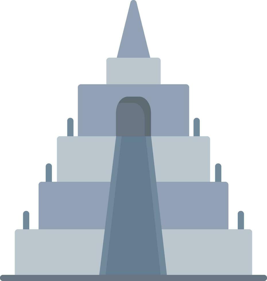 borobudur vector icono