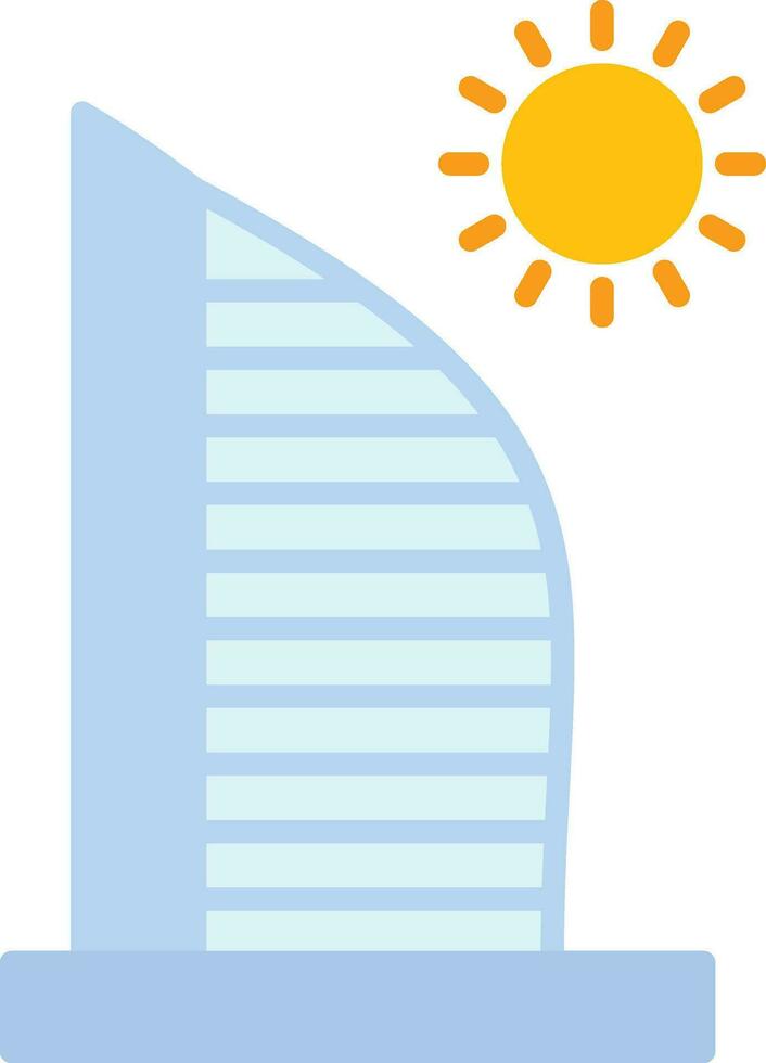 Burj al Arab Vector Icon