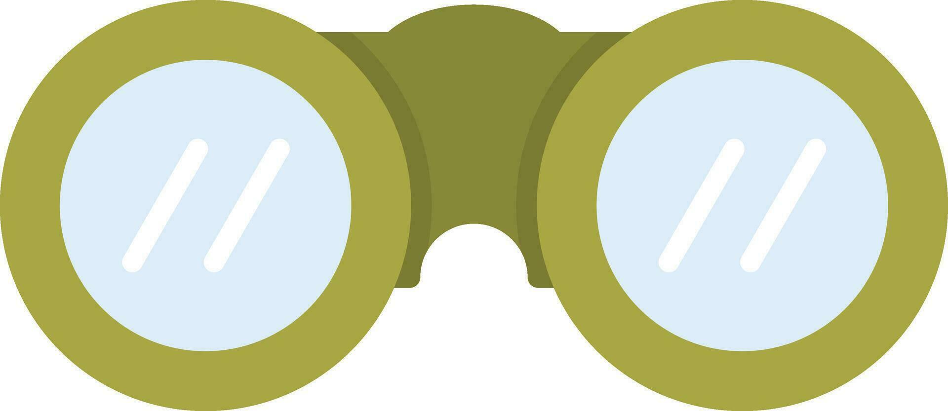 Army Bicoculars Vector Icon