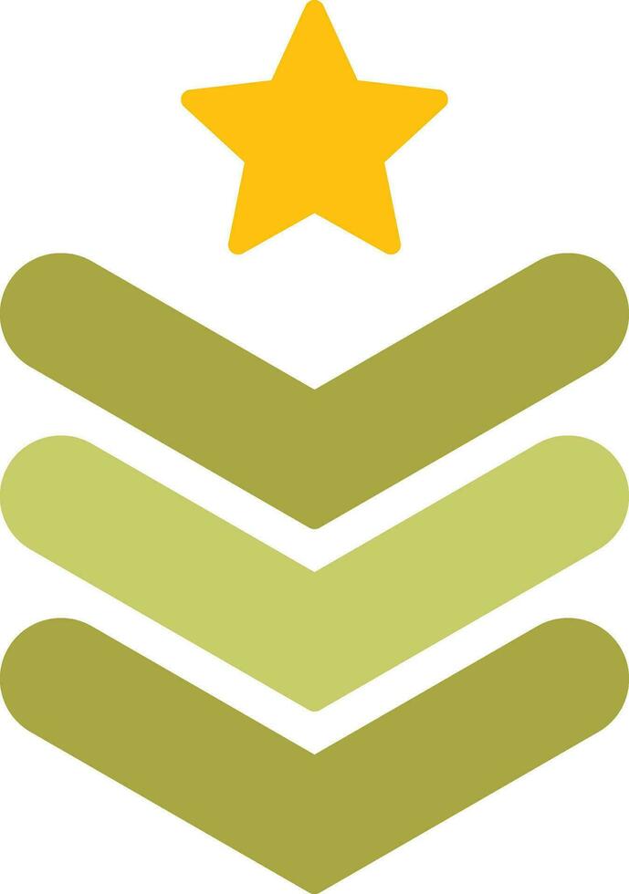Army Chevron Vector Icon