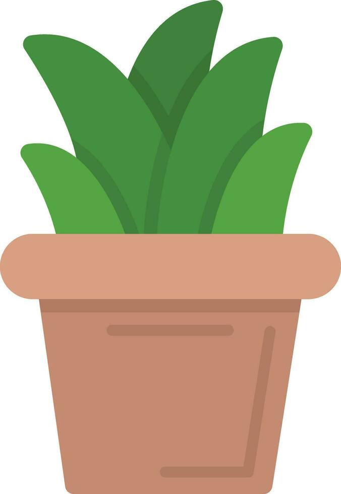 Plant Pot Vector Icon