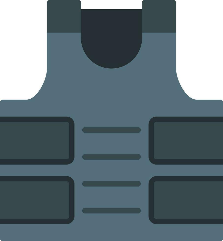 Bulletproof Vest Vector Icon