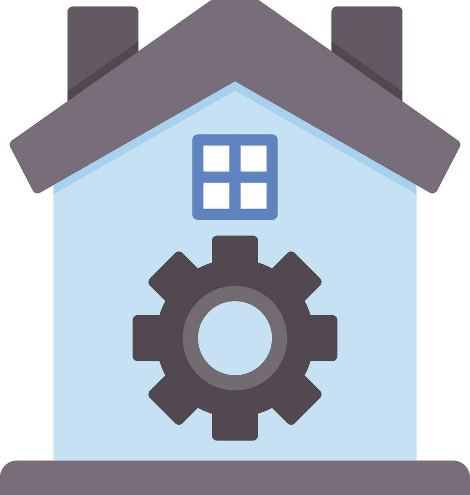 icono de vector de automatización del hogar