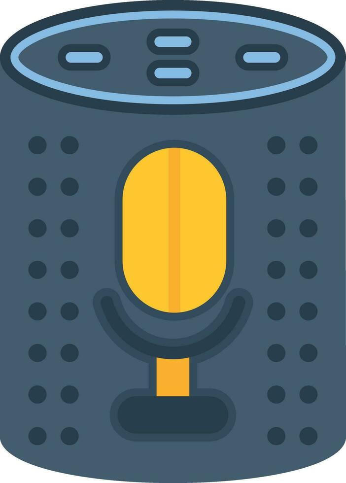 Voice Assistant Vector Icon