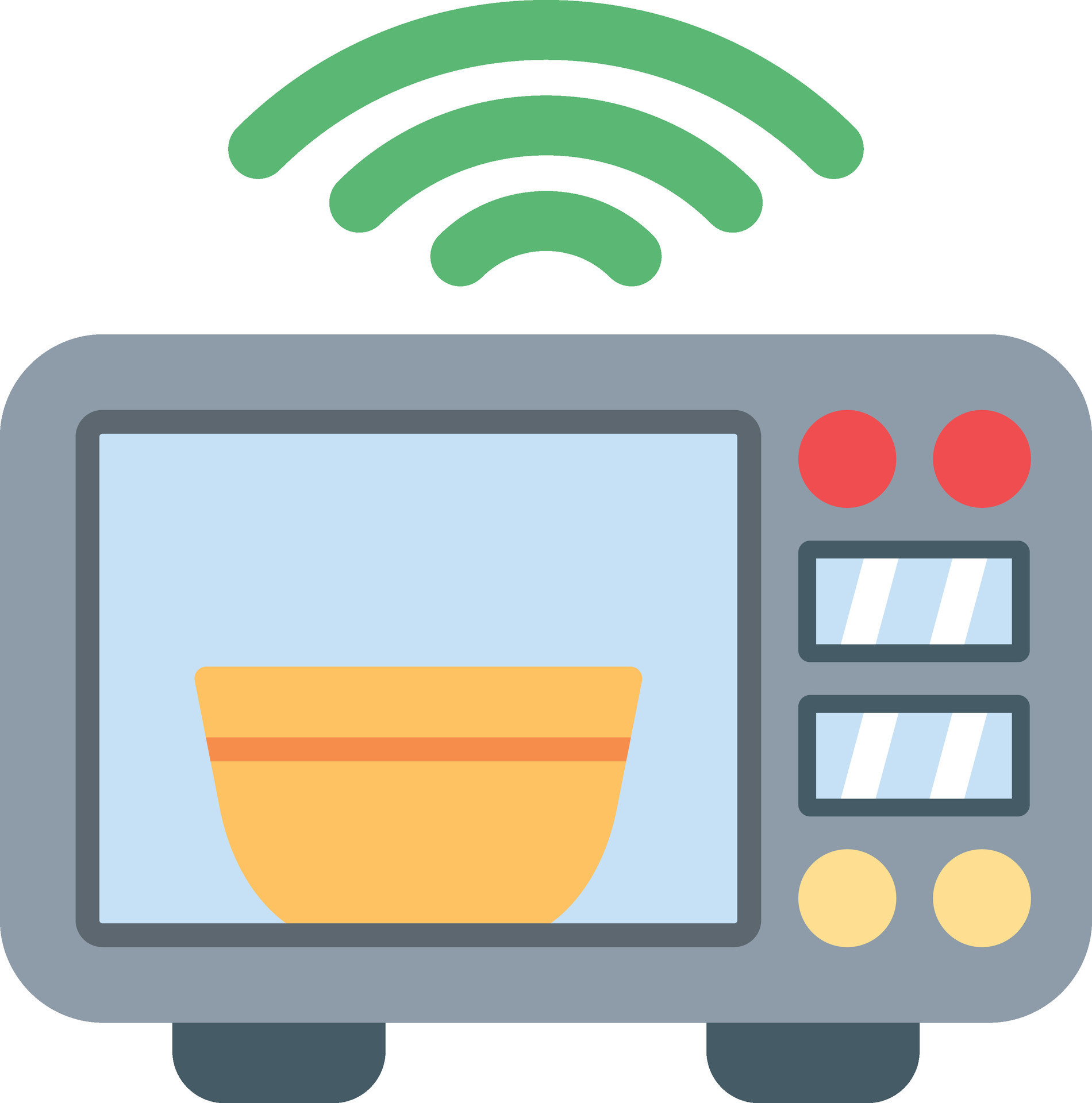 Smart Microwave Vector Icon 30375341 Vector Art at Vecteezy