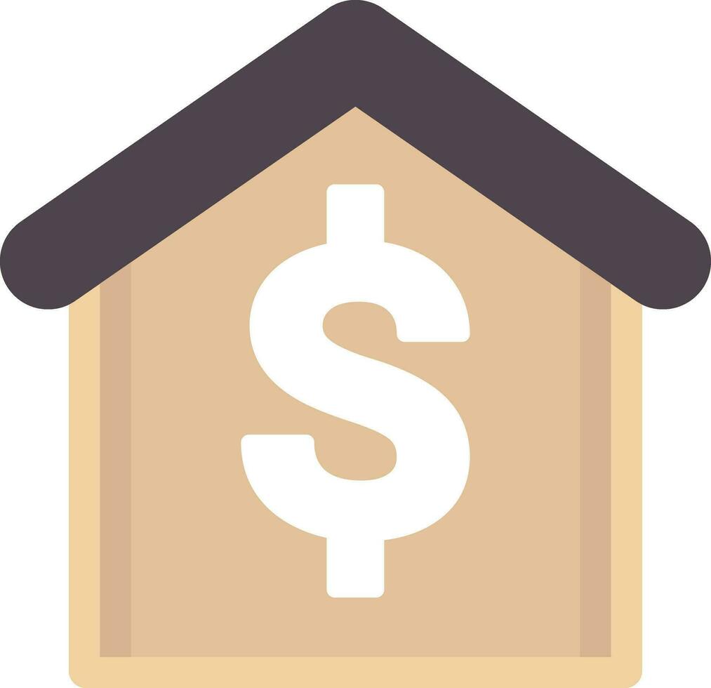 House Price Vector Icon