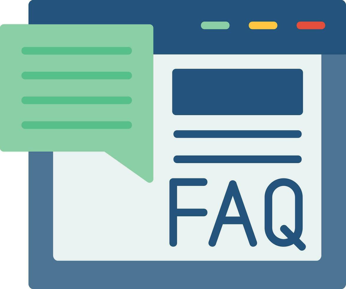 FAQ Vector Icon