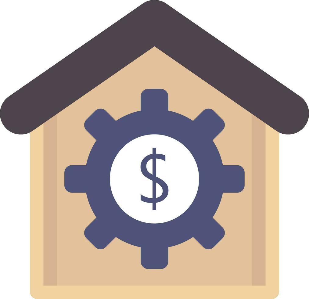 House Price Vector Icon