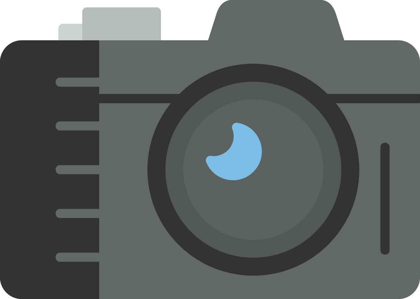 Compact Camera Vector Icon
