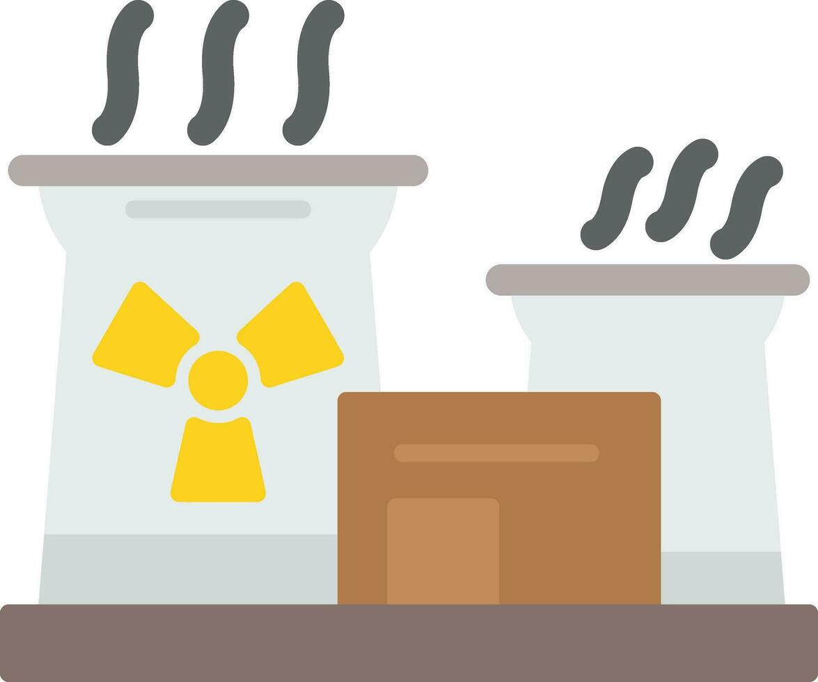 Nuclear Energy Vector Icon