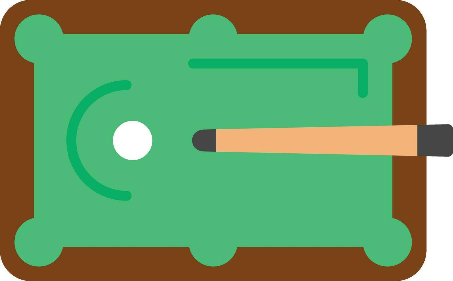 Billiard Game Vector Icon