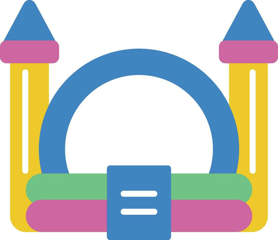 Bouncy Castle Vector Icon