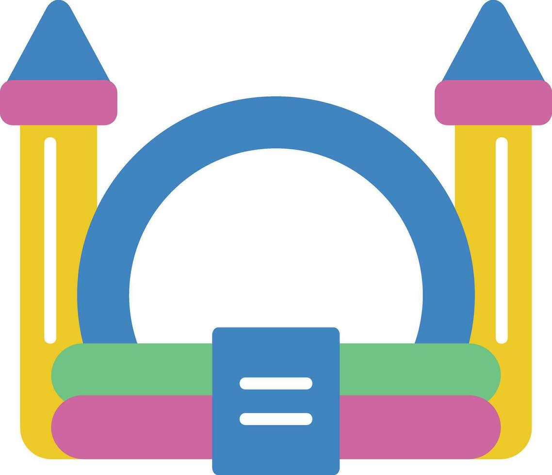 Bouncy Castle Vector Icon