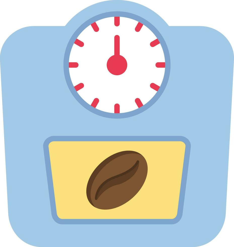 café escala vector icono