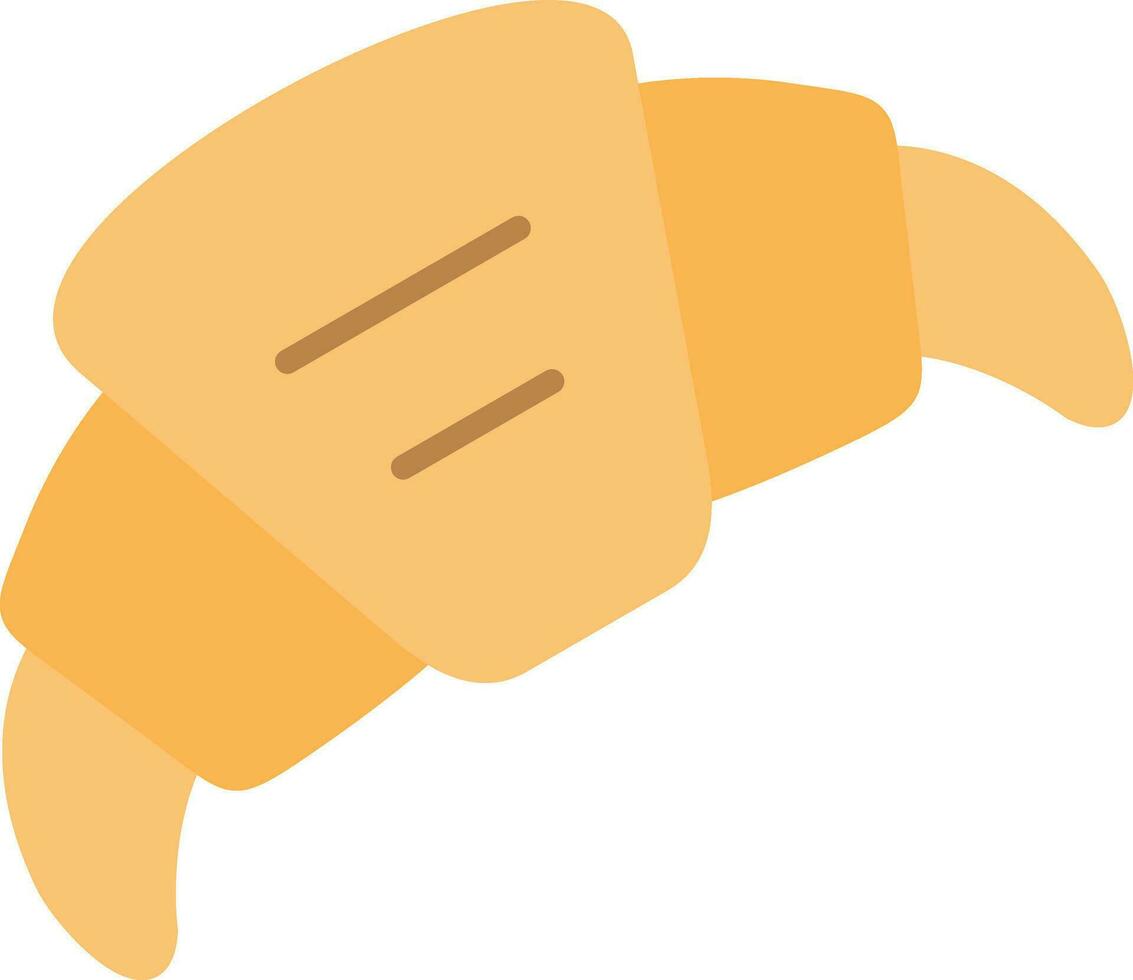 Croissant Vector Icon