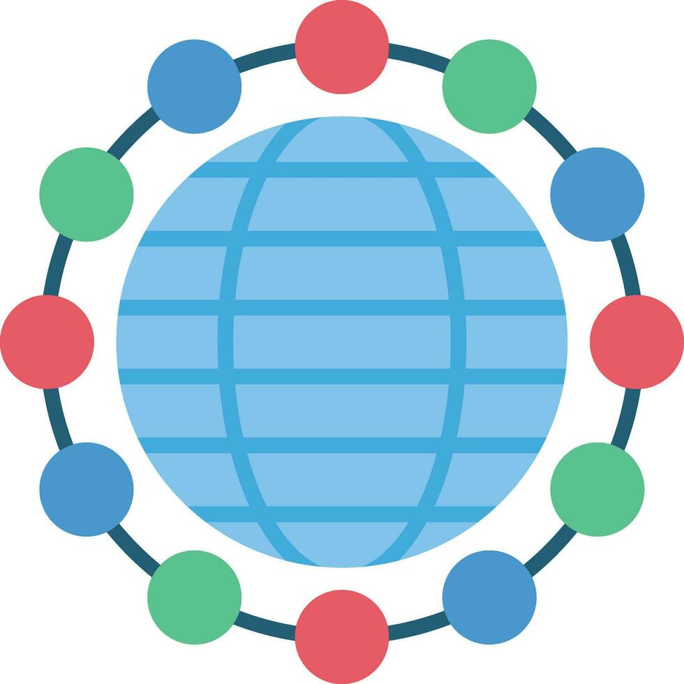 Global Infrastructure Vector Icon