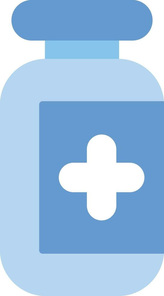 Pills Bottle Vector Icon