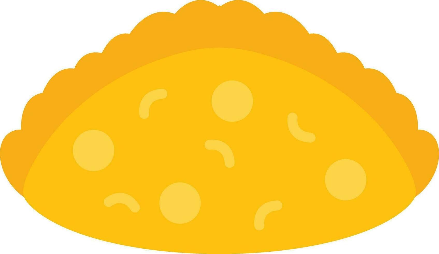 empanada vector icono