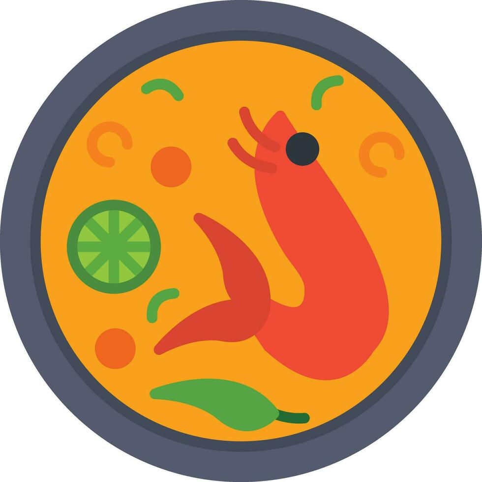 Tom Yum Vector Icon