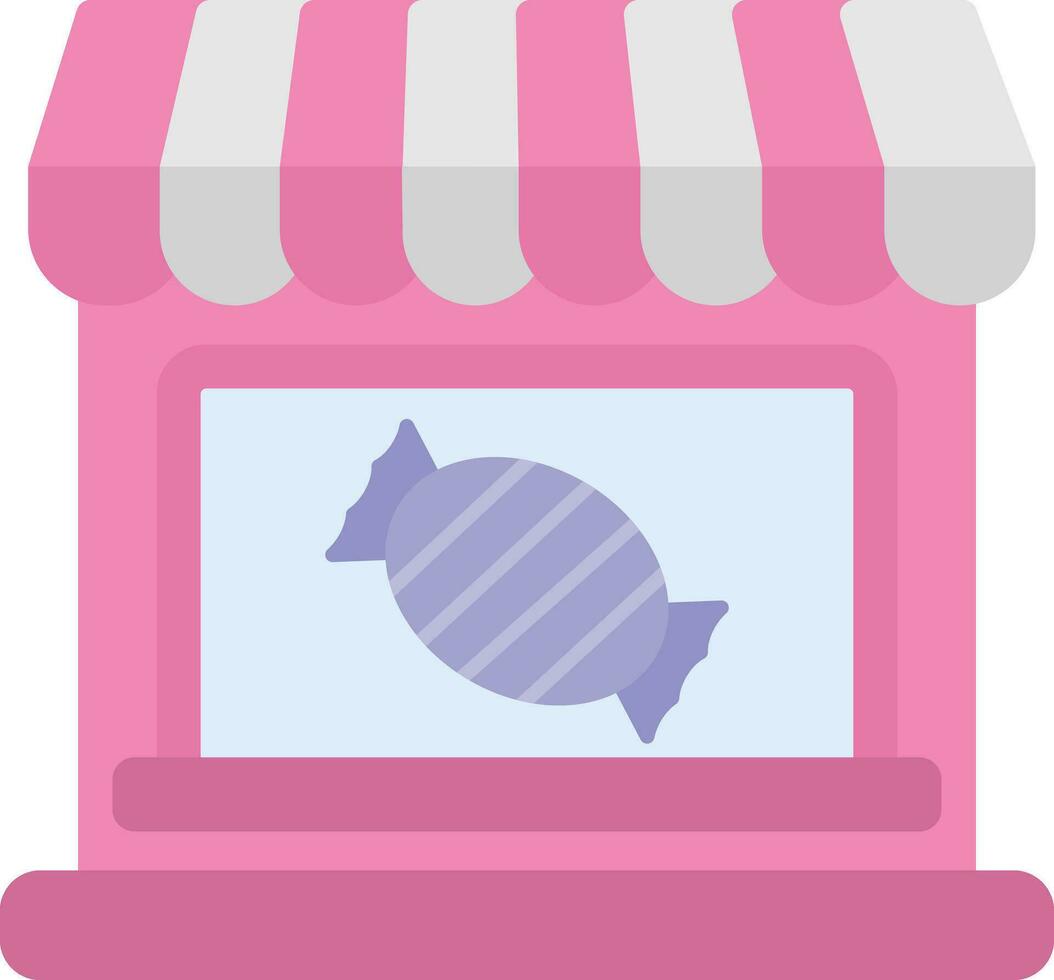 Candy Shop Vector Icon