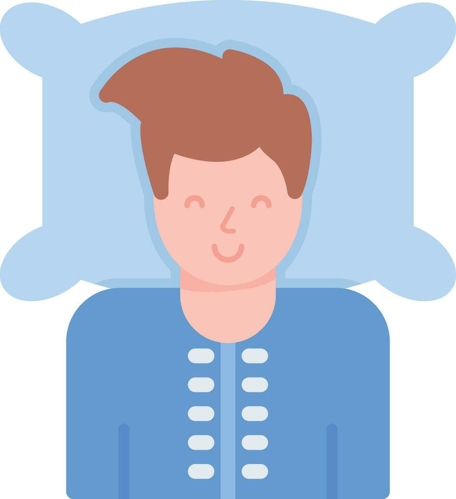 Lying Down Vector Icon