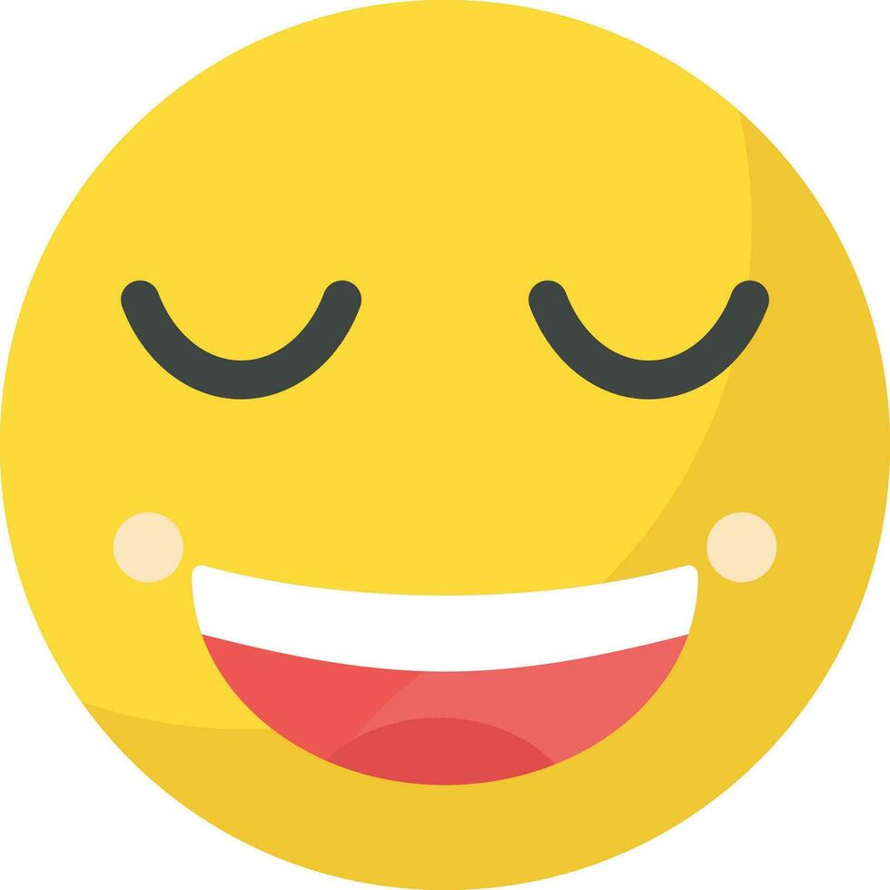 Grinning Face Vector Icon