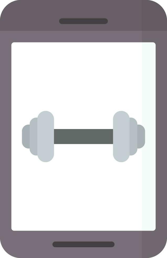 Barbell Vector Icon
