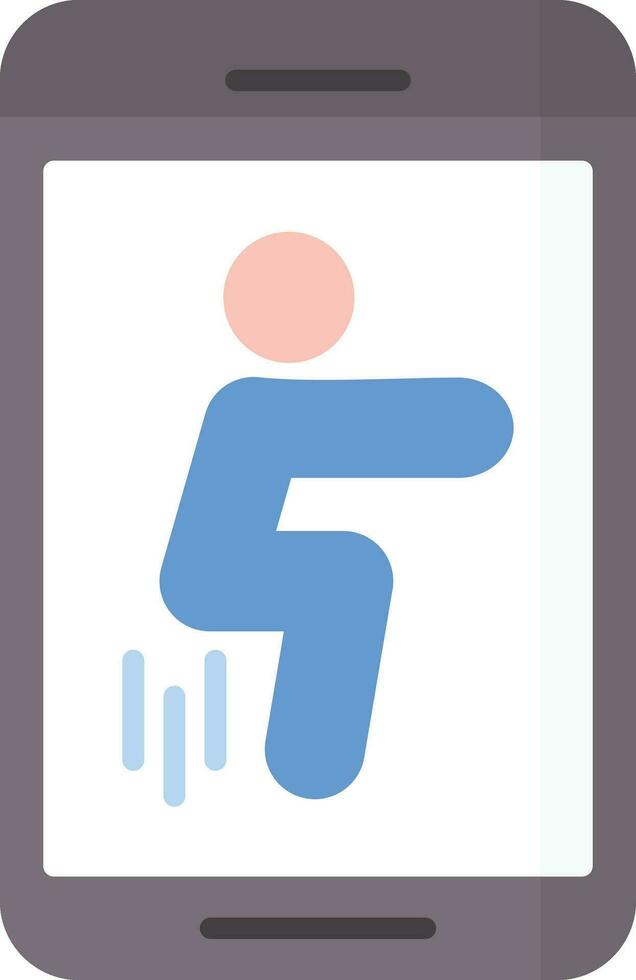 Squat Vector Icon
