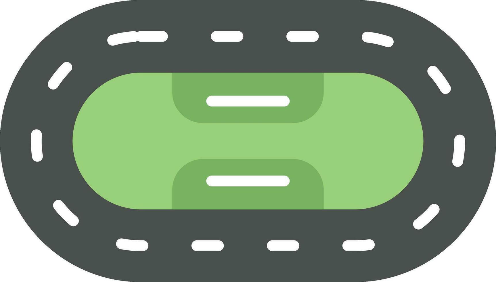 Race Track Vector Icon