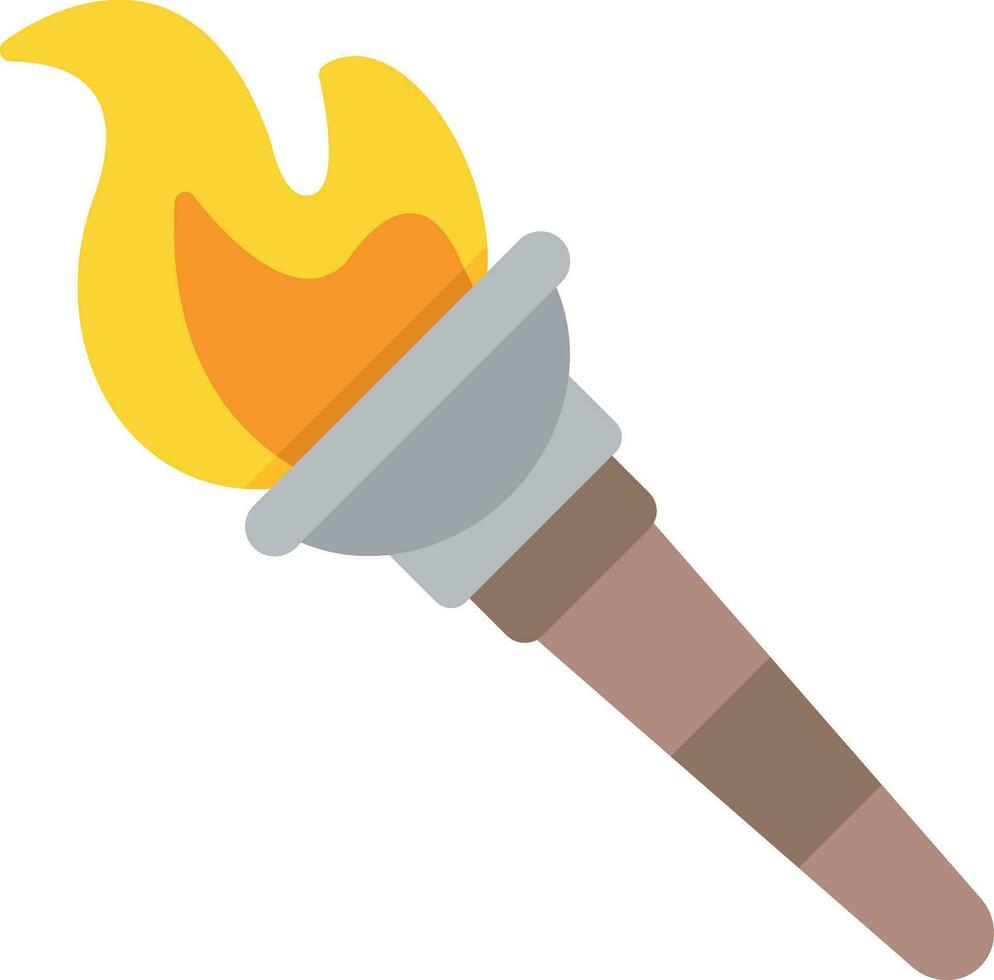 Olympic Torch Vector Icon